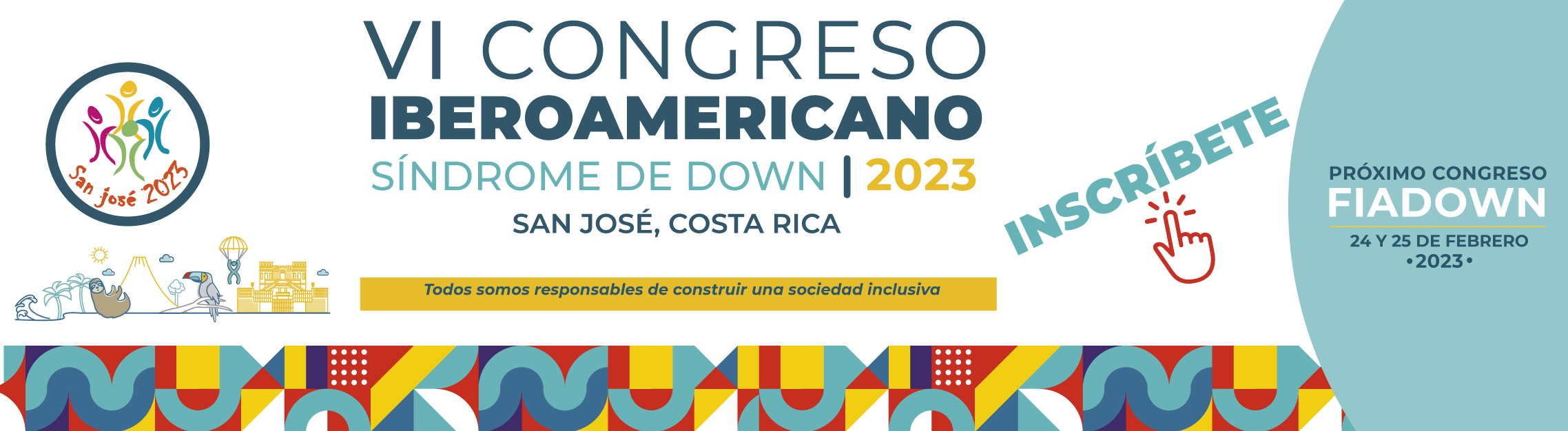 VI Congreso Iberoamericano de Síndrome de Down. Inscríbete aquí